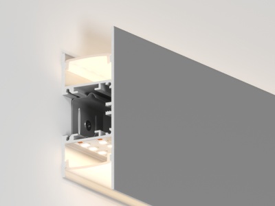 Накладной алюминиевый профиль купить в Москве