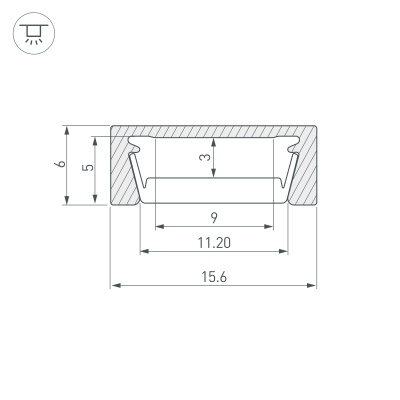 Купить универсальный алюминиевый профиль в Москве