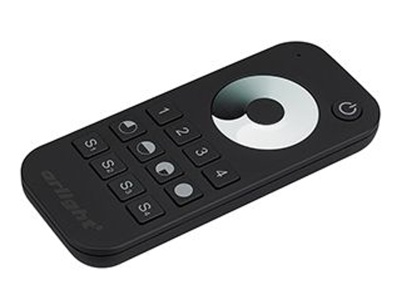 Купить Пульт SMART-R24-DIM Black (4 зоны, 2.4G) в Москве