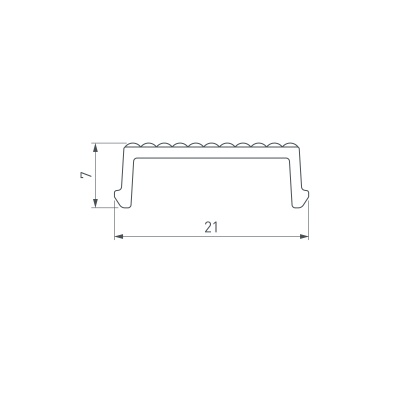 Купить Экран призматический SL-LINE-W20-2500 в Москве