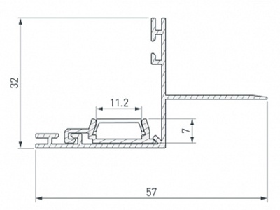 Купить Профиль PAK-EDGE-2000 в Москве