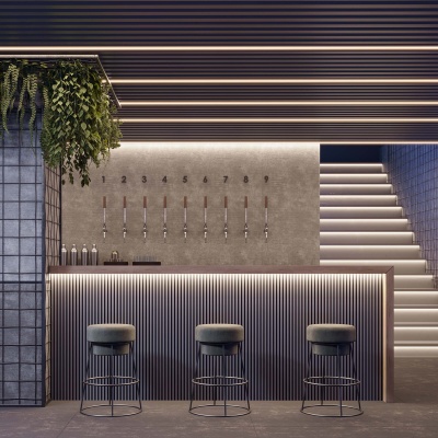 Накладной алюминиевый профиль купить в Москве