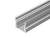 Накладной алюминиевый профиль купить в Москве