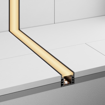 Купить Профиль FLOOR18-H15-3000 ANOD BLACK в Москве