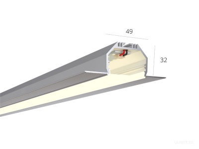 Купить Линейный светильник 49/32 edgeless (20/1000)  светильники светодиодные в Москве