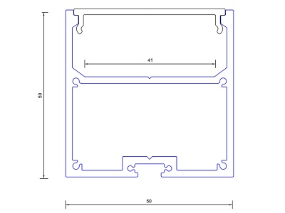 Купить подвесной алюминиевый профиль в Москве