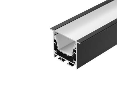 Купить Профиль LINIA45-F-TRAY-2000 BLACK в Москве
