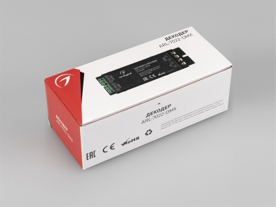 Декодер ARL-7022-DMX (12-24V, 1x25A, DMX512) купить в Москве