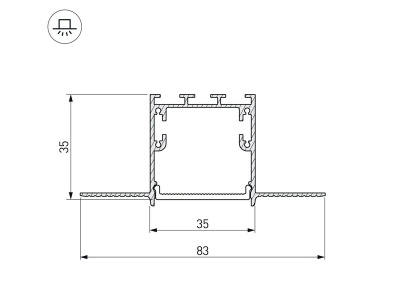 Купить Угол SL-LINIA32-FANTOM-135 в Москве
