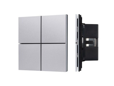 INTELLIGENT ARLIGHT Кнопочная панель KNX-304-23-IN Silver (BUS, Frameless) купить в Москве