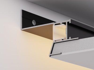 Купить Профиль СEIL-S18-SHADOW-SIDE-3000 BLACK в Москве