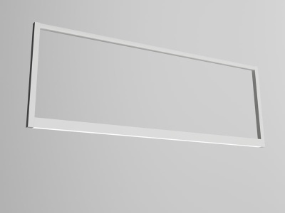 Купить Светодиодный светильник MODEL P 90|35 (2000х90х35мм 64Вт накладной) в Москве