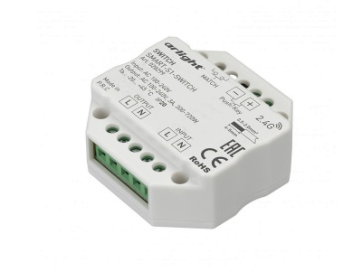 Купить Контроллер-выключатель SMART-S1-SWITCH (230V, 3A, 2.4G) в Москве