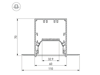 Купить Крестовина SL-LINIA55-FANTOM в Москве