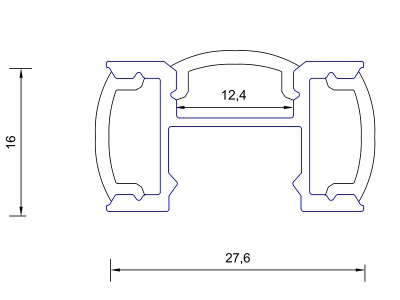 Купить подвесной алюминиевый профиль в Москве