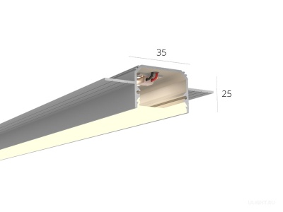 Купить Линейный светильник 35/25 edgeless (43/3000)  светильники светодиодные в Москве