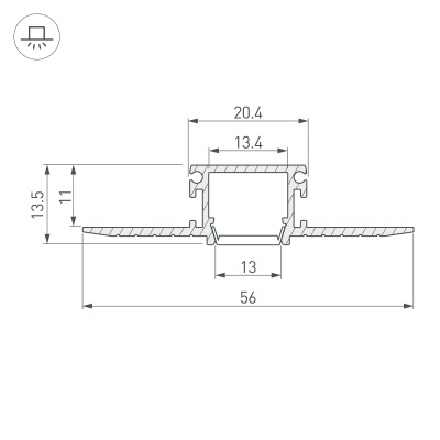 Купить Профиль PDS-F-HIDE-3000 в Москве