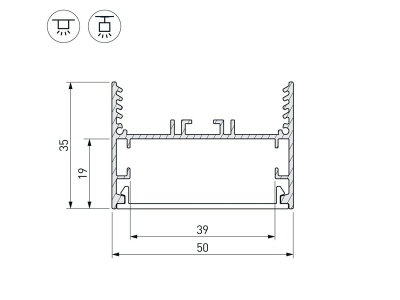 Купить Угол SL-LINE-5035-135 в Москве