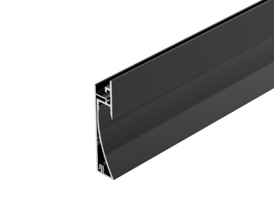 Купить Профиль PLINTUS-H58-F-2000 BLACK в Москве