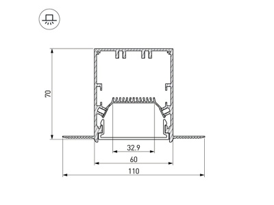 Купить Угол SL-LINIA55-FANTOM-135 в Москве