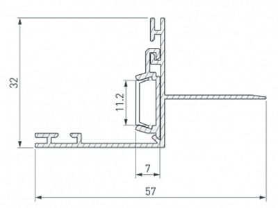 Купить Профиль PAK-EDGE-2000 в Москве