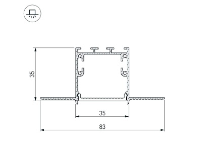 Купить Крестовина SL-LINIA32-FANTOM в Москве