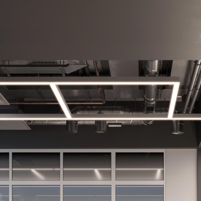 Накладной алюминиевый профиль купить в Москве