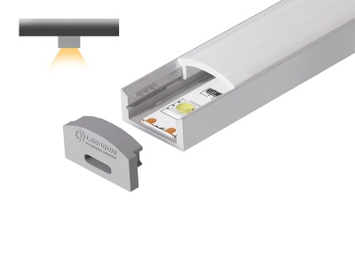 Накладной алюминиевый профиль купить в Москве