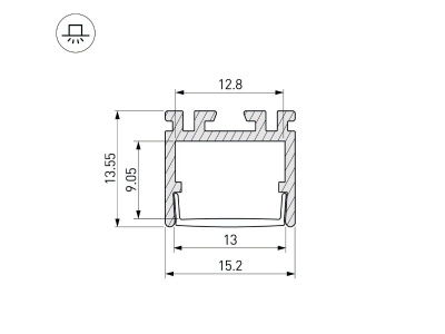 Купить универсальный алюминиевый профиль в Москве