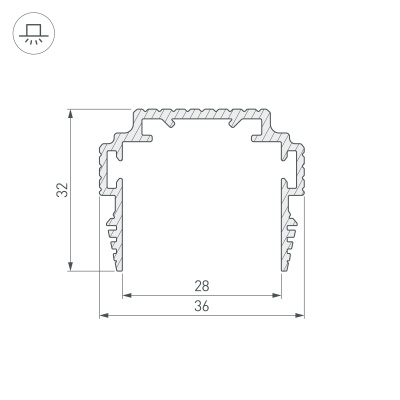 Купить Профиль-держатель TEK-PLS-ZM-TK-2000 в Москве