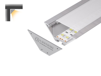 Накладной алюминиевый профиль купить в Москве