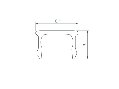 Купить Экран ARH-PLINTUS-FANTOM-3000 Opal в Москве