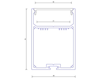 Купить подвесной алюминиевый профиль в Москве